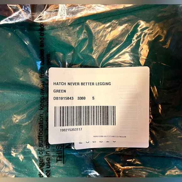 FP Movement x Hatch Never Better Legging Garden Green Size S, M, L $108 msrp NWT - Picture 5 of 8